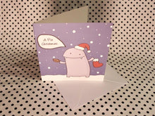 Load image into Gallery viewer, A Pie Monster Christmas Greeting Card
