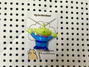 V3 Toy Story Alien 3D Necklace