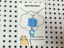 Load image into Gallery viewer, LEGO Brick Kitty Necklace
