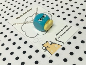 Repurposed Angry Birds Toy Necklace