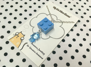 LEGO Brick Kitty Necklace