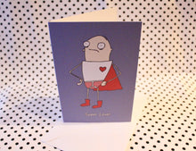 Load image into Gallery viewer, ‘Super Lover’ Valentine’s Day Greeting Card

