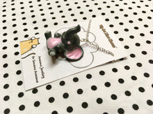 Load image into Gallery viewer, Repurposed Toy Elephant pendant necklace
