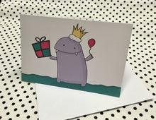 Load image into Gallery viewer, Birthday Monster Greeting Card
