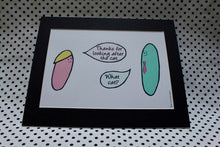 Load image into Gallery viewer, Sausage ‘What Cat?’ Art Print A5
