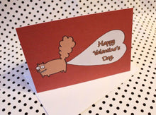 Load image into Gallery viewer, ‘Squirrel Bubble Bum’ Valentine&#39;s Day Greeting Card
