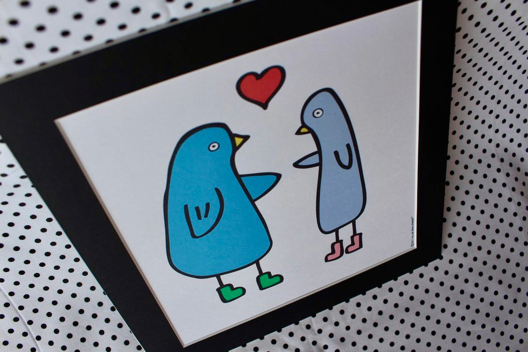 ‘Love Birds’ Art Print