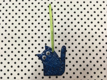 Load image into Gallery viewer, Love Cats Clay Hanging Ornament Blue
