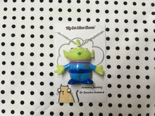 Load image into Gallery viewer, V1 Toy Story Alien 3D Necklace
